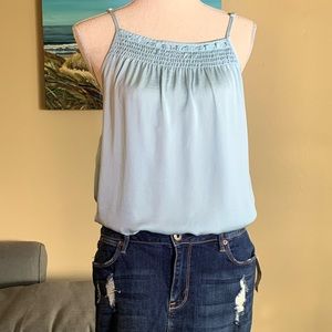Light blue Saturday Sunday shell tank by Anthropologie new with tags